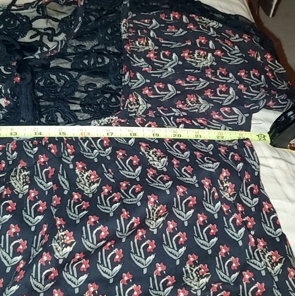 Free People boho lace back dress - Picture 13 of 14